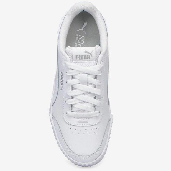 Puma Ladies' White Platform Shoe Carina in size 7.5 - Picture 1 of 11